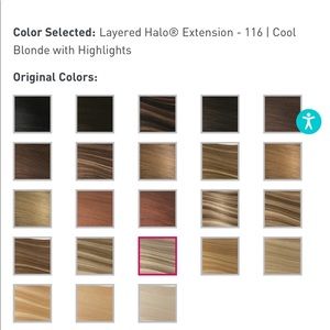 Halo Couture layered extension 12”
